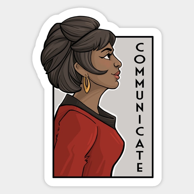 Communicate Sticker by KHallion